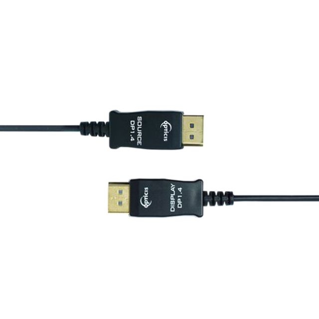 OptoLink 50M Displayport 1.4 Active Optical Cable - TPU