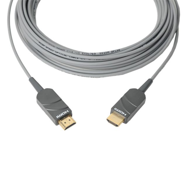 OptoLink 30M HDMI 2.0 fixed-end type Active Optical Cable (TPU)