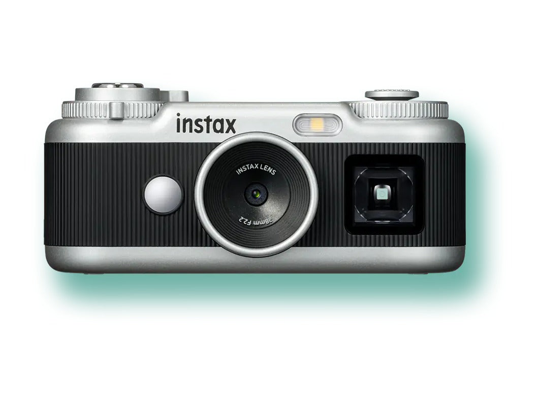 Fujifilm Instax Pal 2 Digital Camera - Black — front