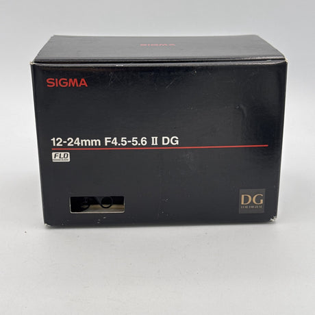 Used Sigma sd Quattro with 30mm F1.4 DC HSM & 12-24 F4.5-5.6 II DG Camera