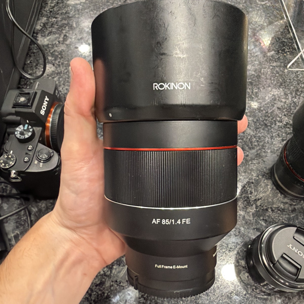 Used Rokinon AF 85mm f/1.4 FE Lens