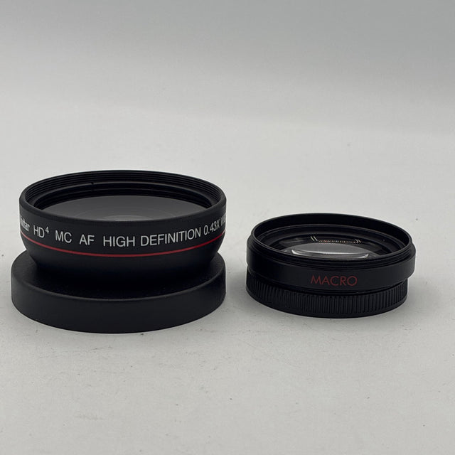 Used Vivitar HD4 MC AF 0.43x Wide Angle Conversion Lens with Macro