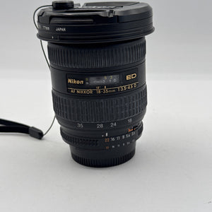 Used Nikon AF Nikkor 18-35mm f/3.5-4.5D ED Lens