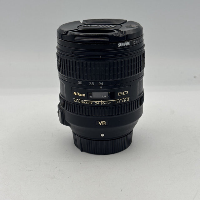 Used Nikon AF-S NIKKOR 24-85mm f/3.5-4.5G ED VR Lens