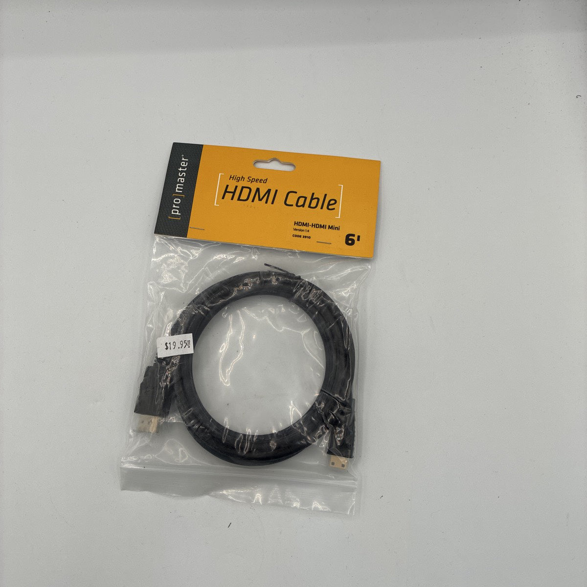 Used Promaster High Speed HDMI to HDMI Mini Cable 6ft