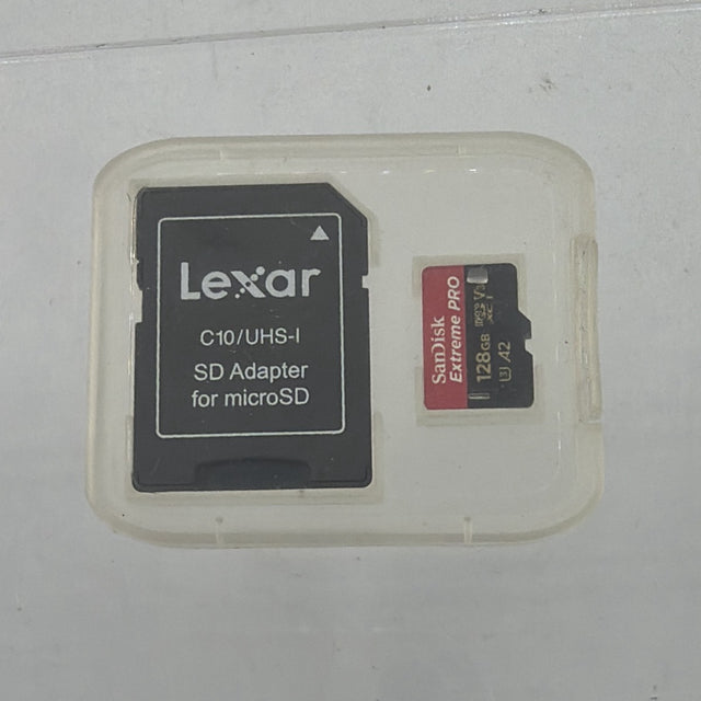 Used SanDisk Extreme Pro microSD 128GB Camera