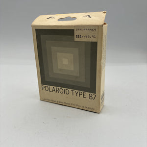 Used Polaroid Type 87 Land Film