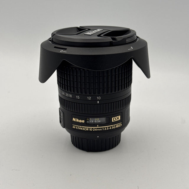 Used Nikon AF-S Nikkor 10-24mm f/3.5-4.5G ED DX Lens