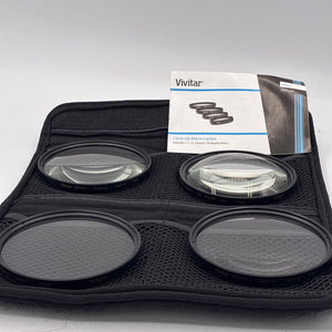 Used Vivitar Series 1 Close-Up Macro Lens Filter Set 77mm
