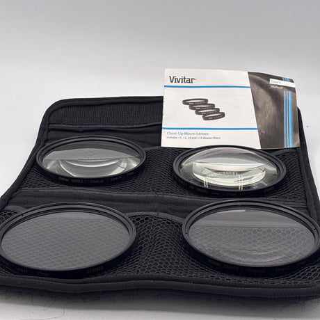 Used Vivitar Series 1 Close-Up Macro Lens Filter Set 77mm