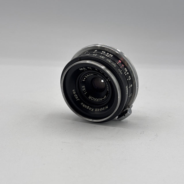 Used Nikon W-Nikkor 3.5cm f/3.5 (Nippon Kogaku, S-mount) Lens