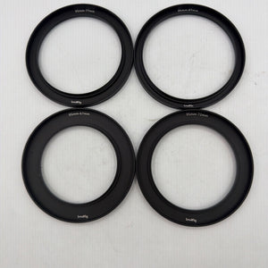 Used SmallRig Matte Box Adapter Rings 95mm set (95-77mm, 95-82mm, 95-67mm, 95-72mm)