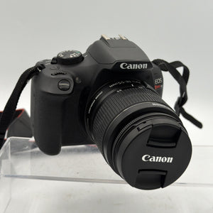 Used Canon EOS Rebel T6 with kit lens Camera