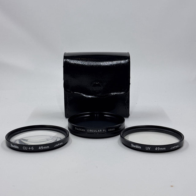 Used Starblitz 49mm Filter Kit (UV, Circular PL, CU+6)