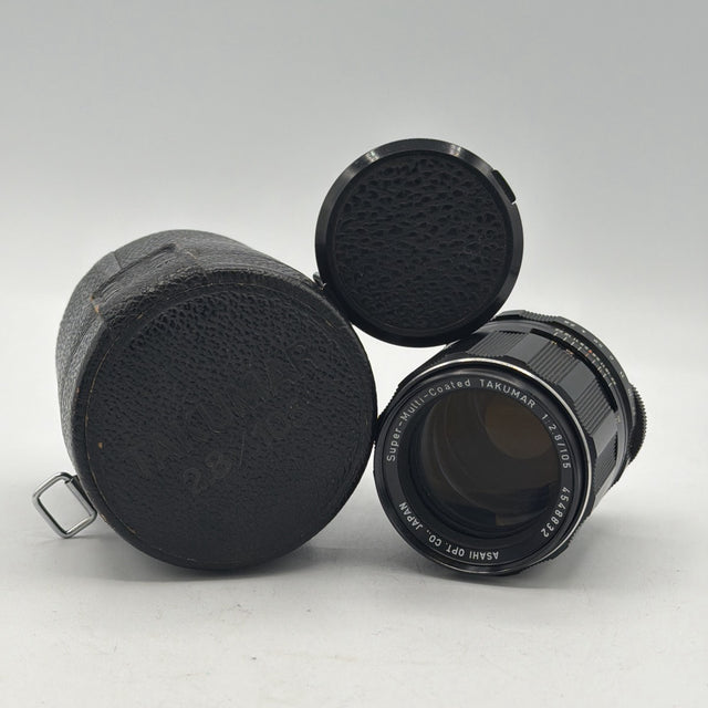 Used Asahi Pentax Super-Multi-Coated Takumar 105mm f/2.8 Lens
