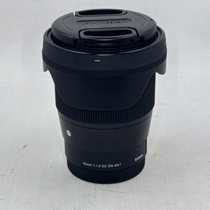 Used Sigma 16mm f/1.4 DC DN Contemporary Lens