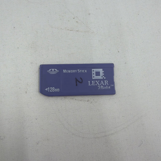 Used Lexar Media Memory Stick 128MB