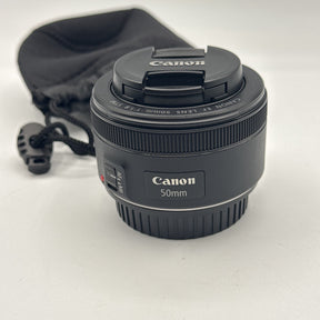 Used Canon EF 50mm f/1.8 STM - 236 Lens