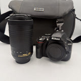 Used Nikon D3300 with 70-300mm Camera