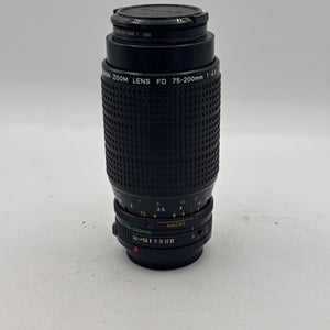 Used Canon FD 75-200mm f/4.5 Zoom Lens