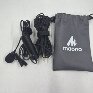 Used Maono AU-UB20 Lavalier Microphone