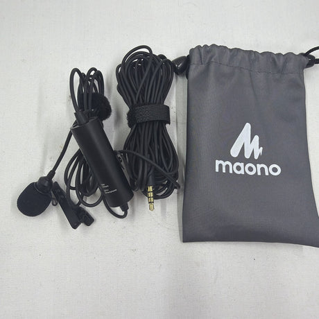 Used Maono AU-UB20 Lavalier Microphone
