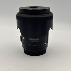 Used Sigma 50mm f/1.4 DG Art canon ef Lens