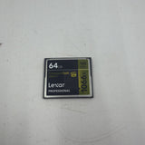 Used Lexar Professional 1066x CompactFlash 64GB