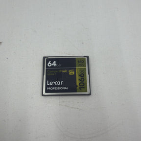Used Lexar Professional 1066x CompactFlash 64GB