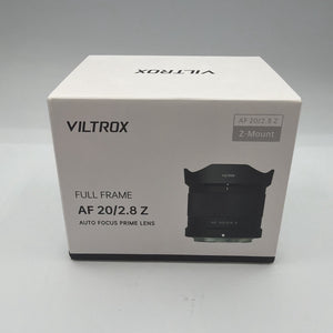 Used Viltrox AF 20mm f/2.8 Z Lens