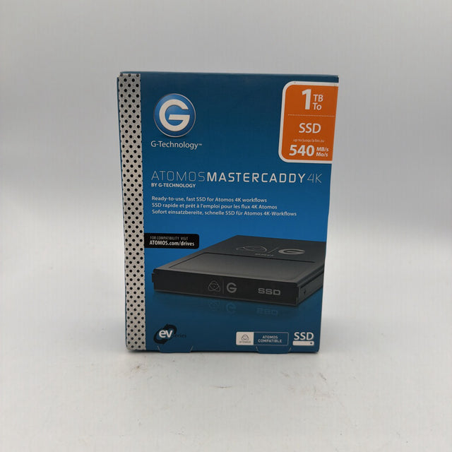 Used G-Technology Atomos Master Caddy 4K 1TB SSD Camera