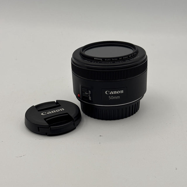 Used Canon EF 50mm f/1.8 STM 3055 Lens