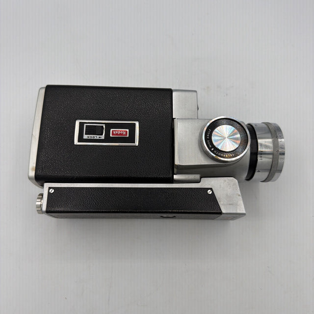 Used Kodak 8mm Film Camera (zoom, wide/tele turret style, c.1960s)
