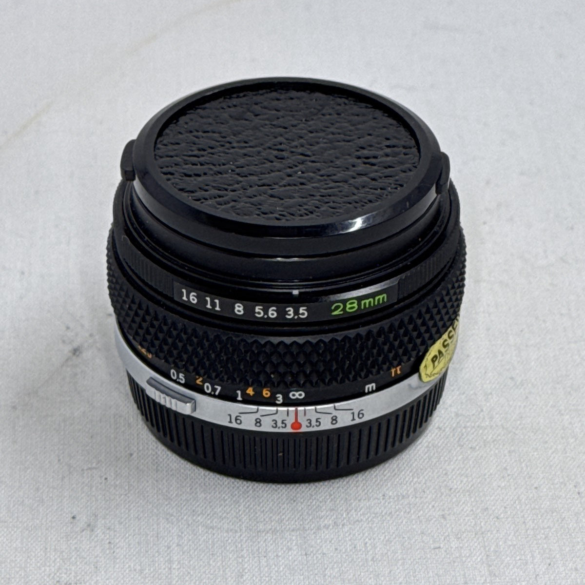 Used Olympus G.Zuiko Auto-W 28mm f/3.5 OM-System Lens