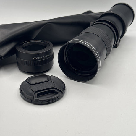 Used Commander Optics 420-800mm Super Telephoto T2 Mount with RF Adapter Lens