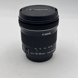 Used Canon EF-S 10-18mm f/4.5-5.6 IS STM Lens