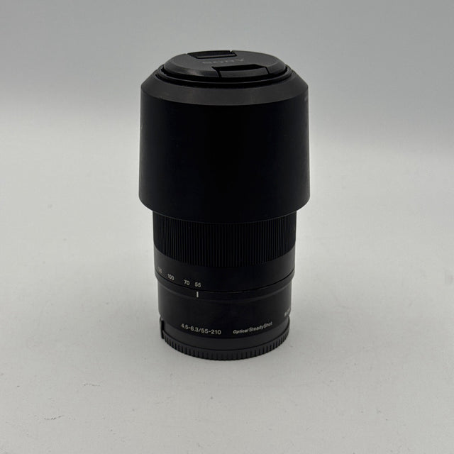 Used Sony Black E 55-210mm f/4.5-6.3 OSS (SEL55210) Lens