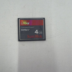 Used SanDisk Ultra CompactFlash 4GB 30MB/s