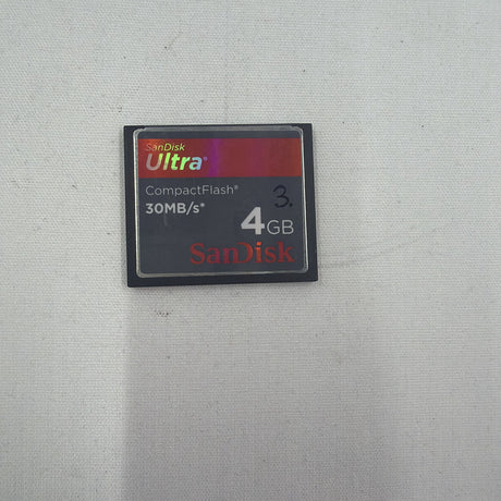 Used SanDisk Ultra CompactFlash 4GB 30MB/s