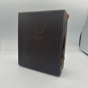 Used Leitz Leica Vintage Lens/Accessory Case with Contents