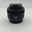 Used Canon EF 50mm f/1.8 STM with UV Filter Lens