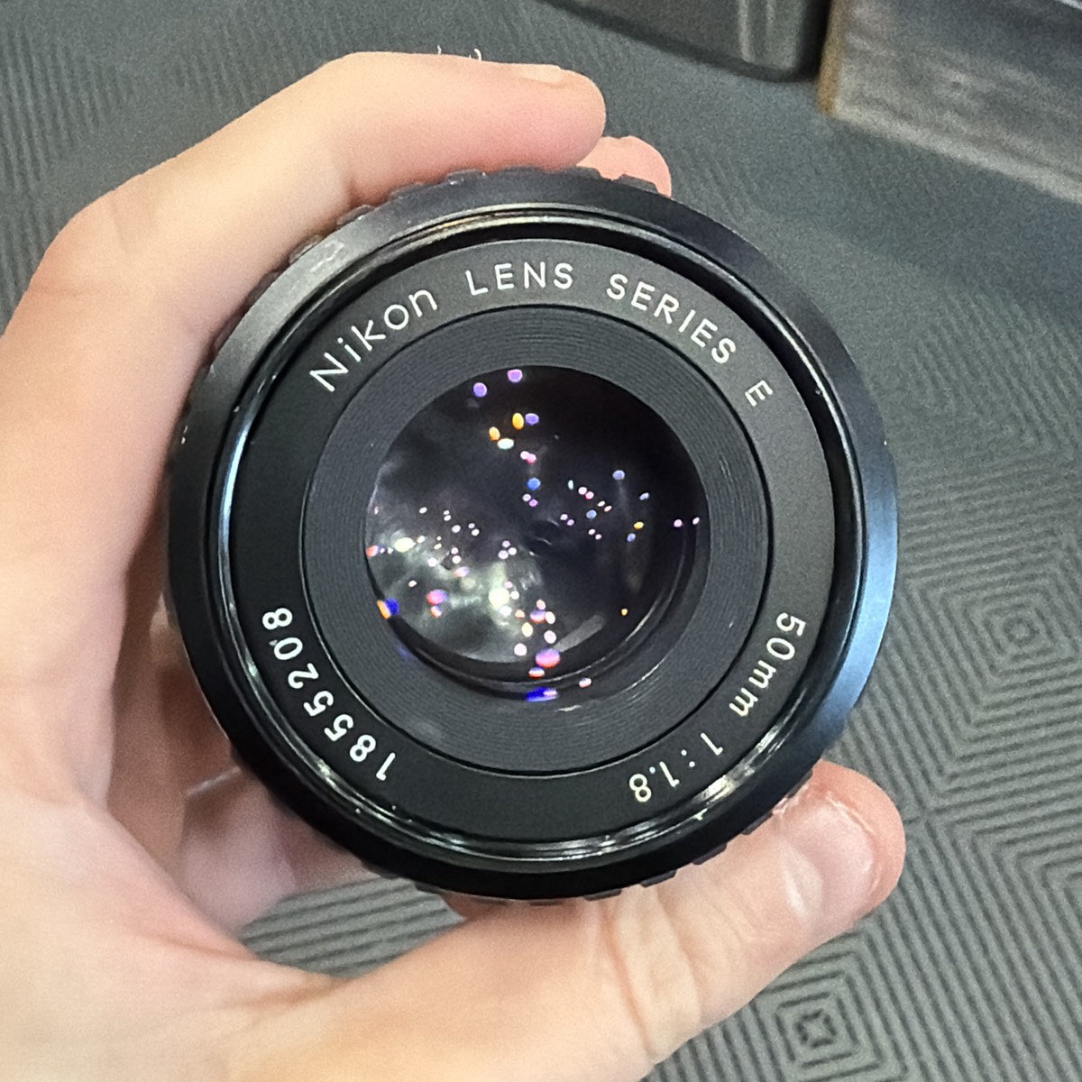 Used Nikon Series E 50mm f/1.8 Lens