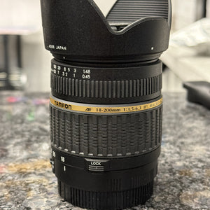 Used — Tamron AF 18-200mm f/3.5-6.3 XR Di II LD Aspherical (IF) Macro Lens