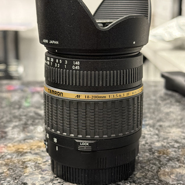 Used Tamron AF 18-200mm f/3.5-6.3 XR Di II LD Aspherical (IF) Macro Lens