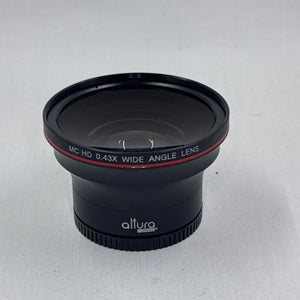 Used Altura Photo MC HD 0.43X Wide Angle Lens