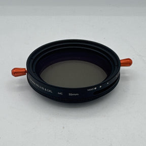 Used K&F ND 2-32 & CPL MC 55mm Filter