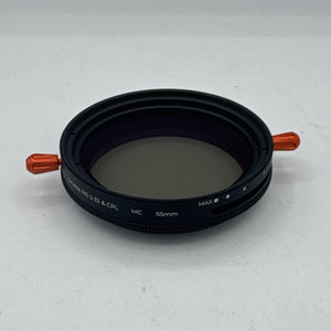 Used K&F ND 2-32 & CPL MC 55mm Filter