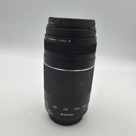 Used Canon EF 75-300mm f/4-5.6 III Lens