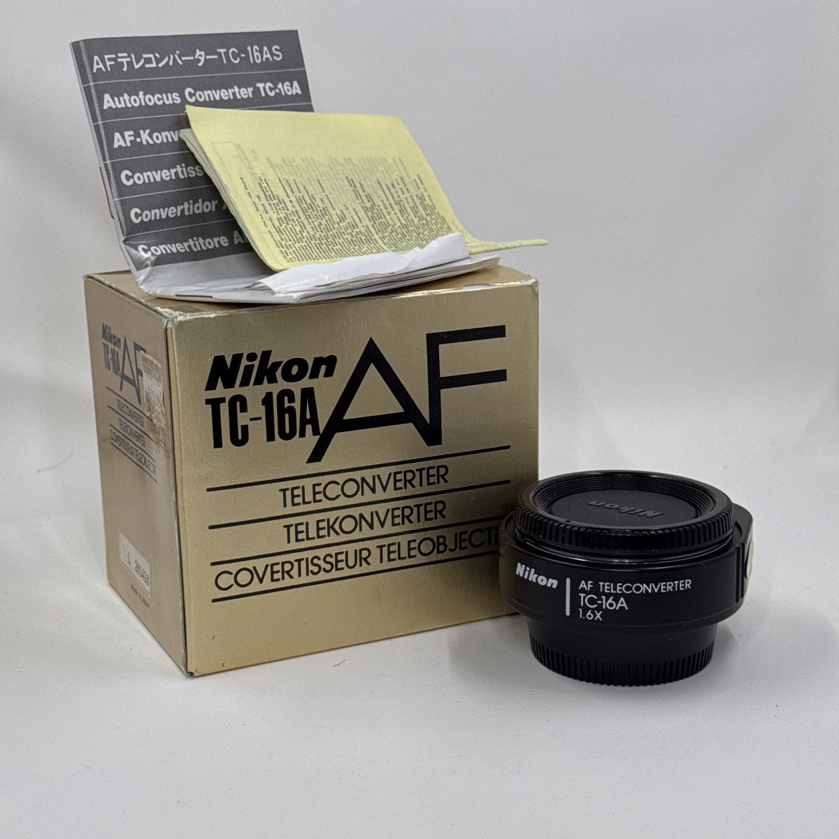 Used Nikon AF Teleconverter TC-16A Adapter