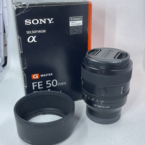Used Sony FE 50mm f/1.4 GM Lens